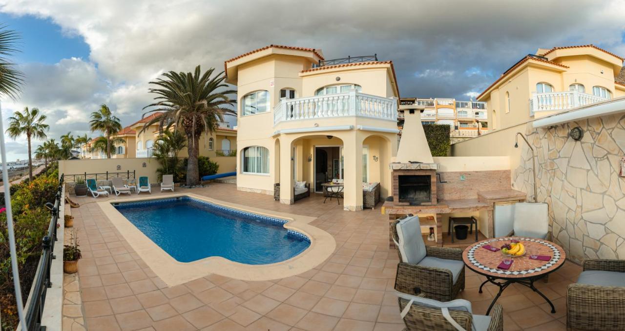 Villa Faya On The First Ocean Line With New Heated Pool Los Cristianos  Εξωτερικό φωτογραφία